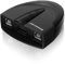 IOGEAR USB Druckerfreigabe Switch, 2-Port USB 2.0 Switch-Adapter mit LED-Anzeige, Plug and Play, keine externe Stromversorgung nötig