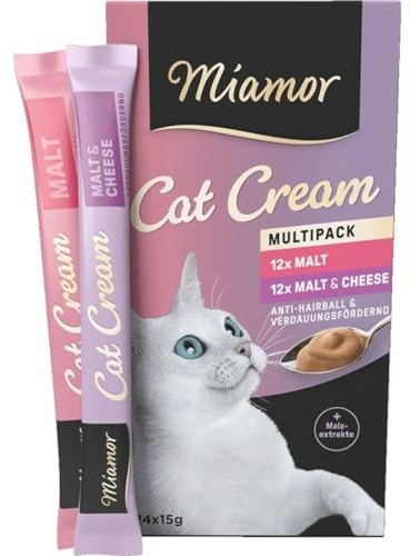 Miamor Cat Snack Malt-Cream Vorteilspack 24x15g