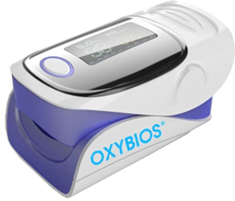 Oxymètre de Pouls Professionnel Numérique Oxymètre de Doigt Pour Surveiller Contrôler Mesurer la Saturation en Oxygène (% spO2) et la Fréquence du Rythme Cardiaque du Pouls avec Ecran OLED