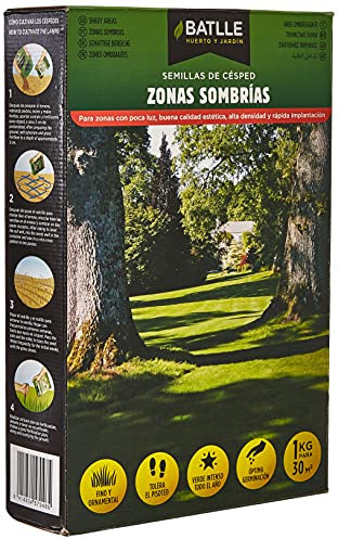 Semillas Batlle Césped Zonas Sombrías - 1kg