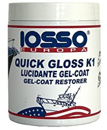 Iosso xqg5 - Pasta pulidora para Fibra de Vidrio Unisex - Adulto, Color Blanco, 500 ml