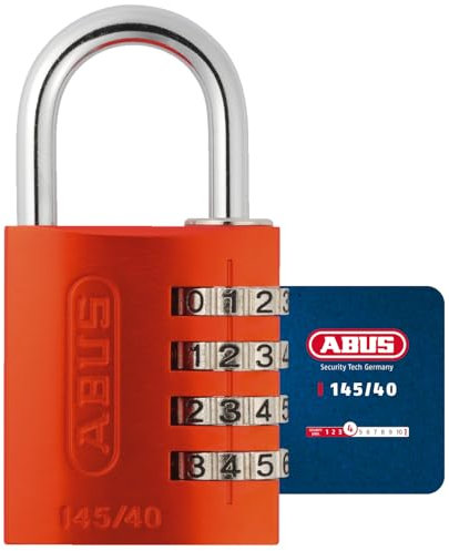 ABUS Cadenas combinaison aluminium 40mm Orange