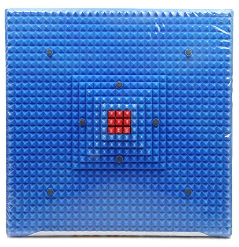 ACS Mat - II Deluxe Acupressure Mat for Foot Massage Deep Relaxation-112,Color may vary: Red, Green or Blue