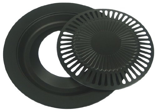 Grillaufsatz Grillplatte für Gaskocher Campingkocher Gas Kocher 2 teilig N