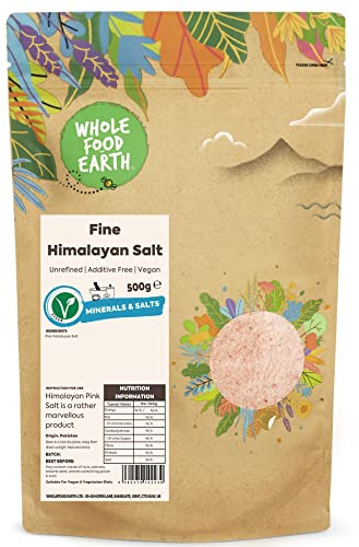 Wholefood Earth - Fine Himalayan Rose Pink Salt 500 g