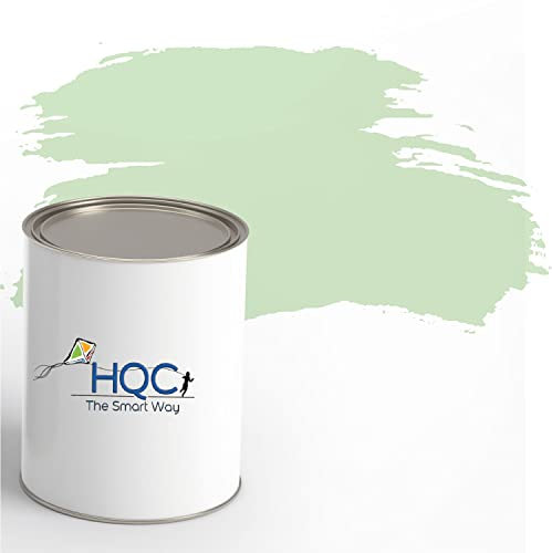 HQC Weather Shield Mint Green Smooth Masonry Paint | 2.5L in 30+ Colours | Storm Proof, Scrub Resistance & Waterproof | Weatherproof Technology Designed with Acrylic Resin for Ultimate Protection