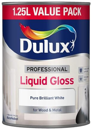 Dulux 1.25L Professional Liquid Gloss White by Dulux