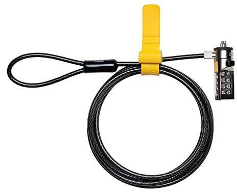 Kensington Candado de cable de combinación preestablecido para portátiles y otros dispositivos (K67819WW)