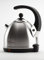 Ottoni Fabbrica Alice Satinato Elektrischer Wasserkocher aus Edelstahl, Made in Italy,1,7 L 2400W, Automatische Abschaltung, BPA frei, Kalk-Wasserfilter