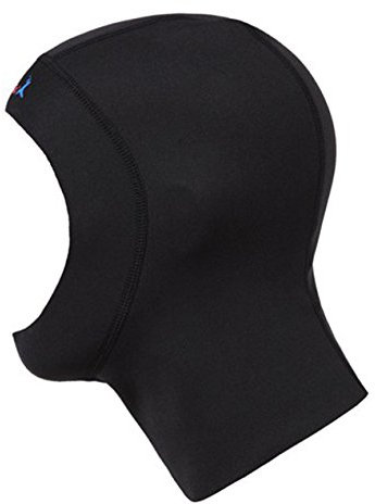 SAIL & DIVE Tauche-Kappe, Neopren, 1 mm, superdünn , schwarz, L