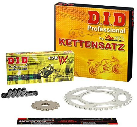 Kettensatz CBR 125 R, 2004-2010 (JC34, JC39) DID X-Ring extra verstärkt