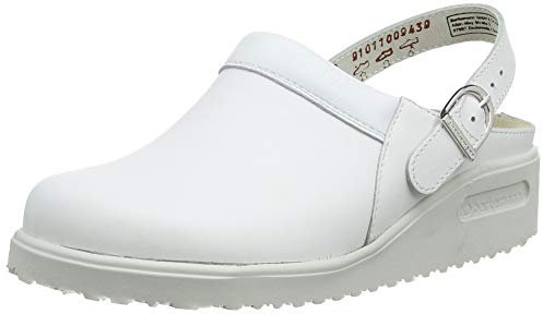 Berkemann Unisex Tec-Pro Tirdu Clogs, Weiß (weiß 100), 40 2/3 EU