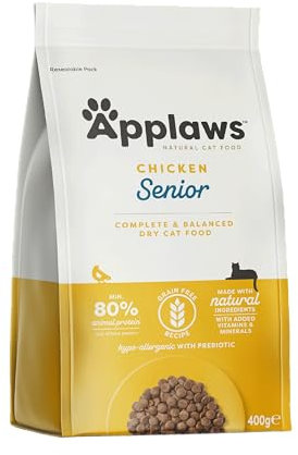 Applaws Katze Trockenfutter Senior, 1er Pack (1 x 400 g)