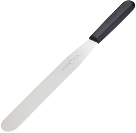 KitchenCraft Sweetly Does It Paletta / Spatola da Cucina con Lama Dritta in Acciaio Inossidabile, 38 cm