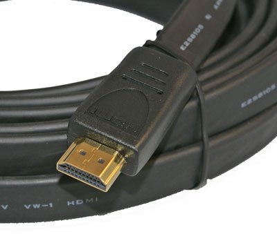 10m FLAT HDMI CABLE V1.4 WITH ETHERNET LATEST VERSION 3D 2D