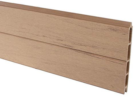 Profil Planche pour clôture Module, WPC Sable avec 15 x 2,1 x 178 – Pare-vue, Brise-vue Pare-vue Éléments, mur, coupe-vent, vision Schut zzäune