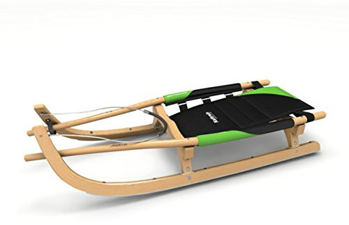 Kathrein Rodel Renn und Tourensportrodel Zweisitzer, schwarz, 61