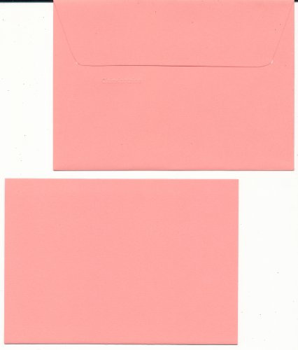 Clairefontaine Set für 20 Briefumschläge + 25 Doppelkarten C6 rosa litschi (114 x 162)