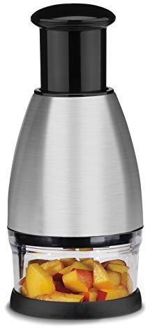 Hachoir BestUtensils Premium en acier inoxydable pour hacher et émincer, coupe les légumes, herbes et noix avec facilité