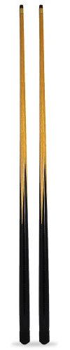 Billardqueues / Snookerqueues mit 6 Spitzen, 91,4 cm, ideal für Kinder oder für enge Stellen rund um den Tisch, 2 Stück