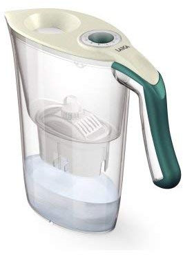 Laica J9059 kit caraffa Carmen Tosca con 4 Filtri Bi-Flux (4 mesi di acqua filtrata), 100% made in Italy