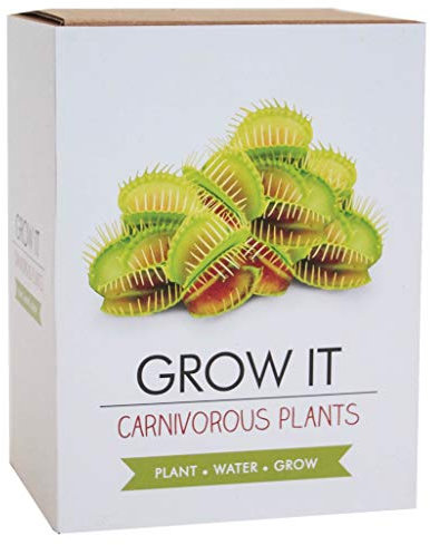 Gift Republic Grow It Geschenkset Fleischfressende-Pflanzen-Pflanzset