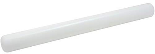 PME PP88 Non-Stick Polyethylene Rolling Pin 50 cm (20-Inches), White