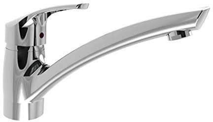 heinrichschulte Armatur GERMANIA mit Festauslauf in chrom/NIEDERDRUCK/Armatur/Wasserhahn/Einhebel - Mischer