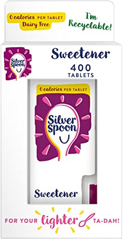 Argent Douceur Cuillère Et Tablette Édulcorant Lumière (400)