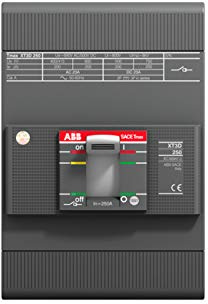 ABB XT3D 250 3p F F Switch Disconnector, Fixed 3 Pole, Front Terminals (ABB1SDA068210R1)