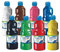 GIOTTO Acrylic Paint Acrylfarbe, mit Glanzeffekt, Set mit 8 Farben à 500 ml