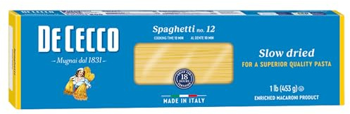 De Cecco Spaghetti Pasta, 16 Oz