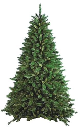 Albero di Natale New Tiffany, altezza 240 cm, spessore extra 1516 rami, effetto reale, 140 x 140 x 240 cm