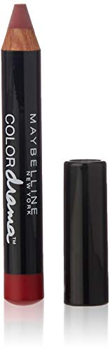 Maybelline New York Lip Pencil, Color Drama Intense Velvet Lip Pencil, Crayon Look with our Velvet Pencils, Creamy Texture, 24H Intensity, Shade: 510 Red Essential