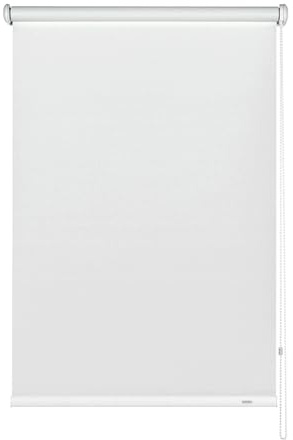 Gardinia 6390082180 Seitenzug-Rollo Abdunklung, abdunkelnd, Blickdicht, 82 x 180 cm, weiß
