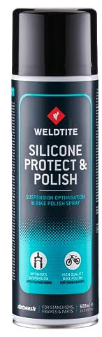 Weldtite Silicone Protect & Polish Federgabelspray Schwarz Einheitsgröße