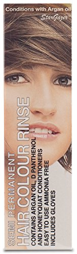 Color de cabello semipermanente de tono natural, marrón medio, contiene patenol D (Pro Vitamina B5), extracto de argán y Honeyquat para acondicionar el cabello.
