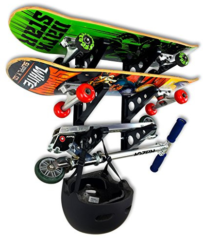 StoreYourBoard Bastidor de skateboard - 3 tablas