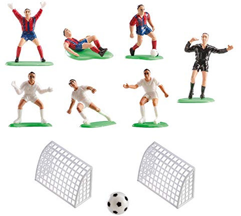 Kit de decoration Football pour gâteau, 4 x 10 x 23 cm