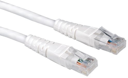 VALUE Cordon LAN Cat 6 | Câble réseau UTP Ethernet avec connecteur RJ45 | blanc 2 m
