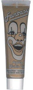 PARTY DISCOUNT ® Aqua Schminke in der Tube, 15ml, Gold Metallic