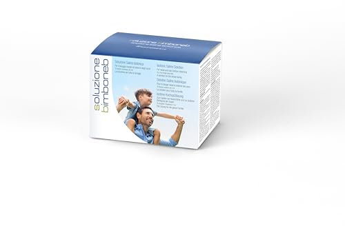 Air Liquide Healthcare, Soluzione Isotonica Sterile BIMBONEB, Trattamento delle Cavità Nasali e per l'Igiene Oculare, Adatta per Adulti e Bambini, Confezione da 25 Flaconcini Monodose da 5 ml