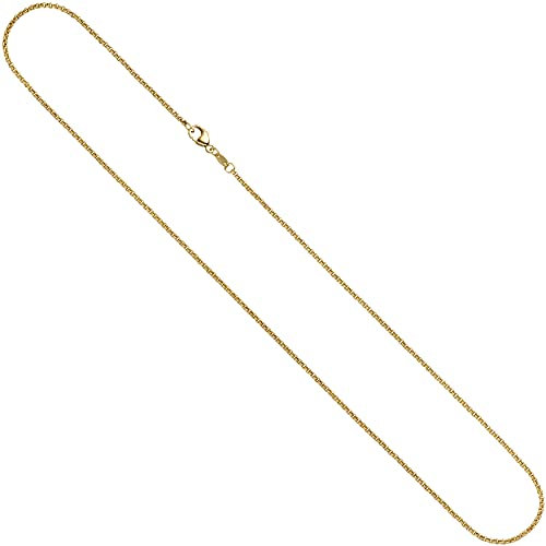 Jobo Damen Erbs-Kette aus 8 Karat 333 Gold 1,5 mm 40 cm