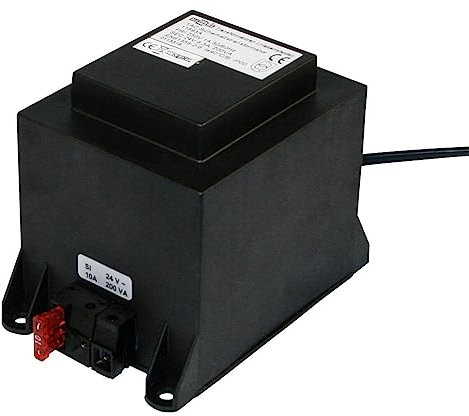 Kerbl Trafo für beheizbare Tränken | 24V 200 Watt | für alle Frostfreien Tränkebecken | wandelt Spannung von 230V auf 24V um | Kurzschluss- und Überlastungsschutz | Frostfreie Tränken Transformator