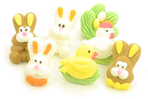Figuren Ostern Zucker 7er Set