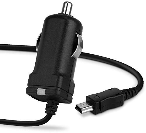 subtel 1A / 1000mA Ersatz KFZ Ladegerät kompatibel mit Navigon (mini USB) GPS Navigation - 12V Zigarettenanzünder Ladekabel Mini USB Autolader, 1.1m Kabel, 5V Stecker Auto