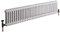 Milano Windsor White Cast Iron Style Horizontal Double Column Radiator - 300mm x 1505mm