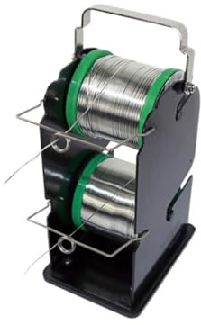 Hakko 611-2 Doppel-Lötrollenständer, schwarz, doppelt