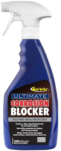 STAR BRITE Ultimate Corrosion Blocker Spray – Long-Lasting Protection for Metal Surfaces – Designed for Use on Auto, Motorcycle, Boat, ATV, Tools & Electronics