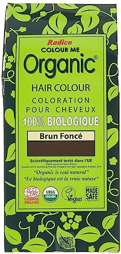 Radico Colour Me Organic Pflanzenhaarfarbe Dunkelbraun (bio, vegan, Naturkosmetik) dunkelbraun